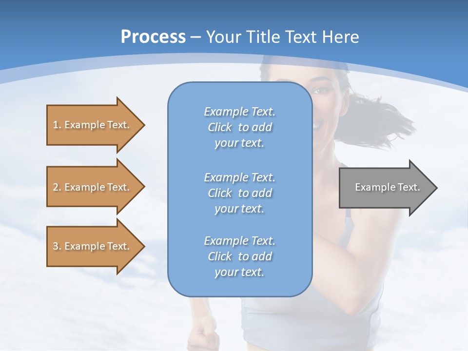 Running Will Fitness PowerPoint Template