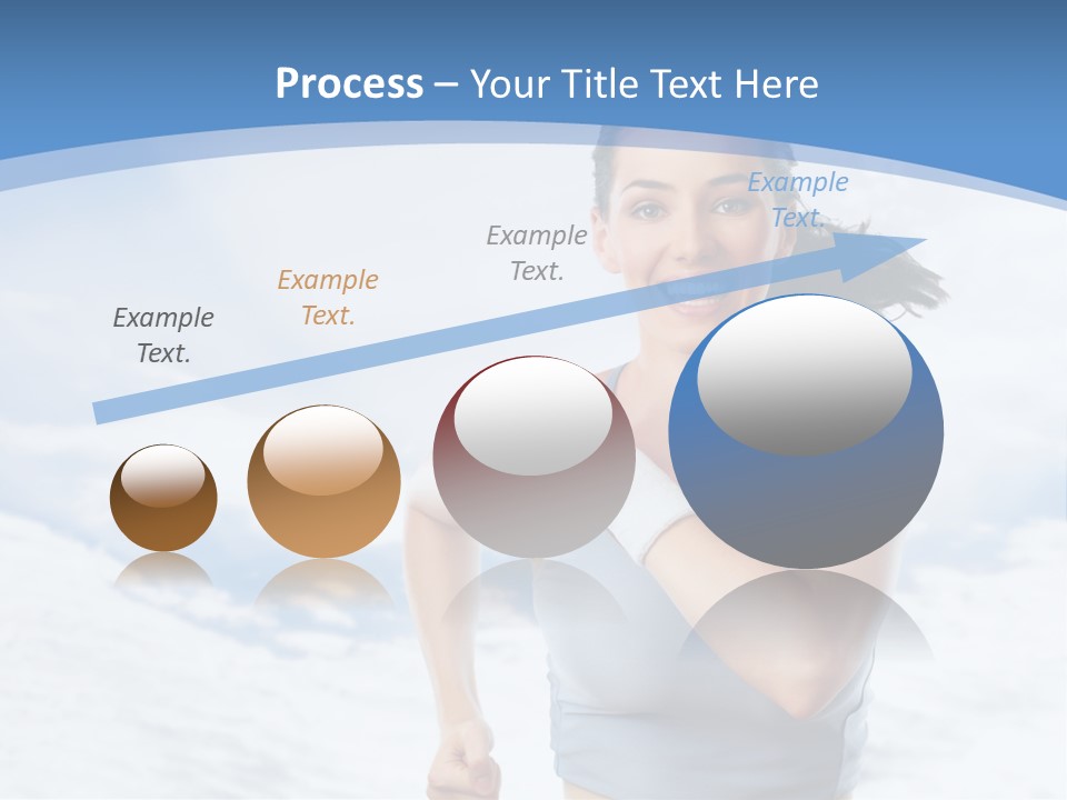 Running Will Fitness PowerPoint Template