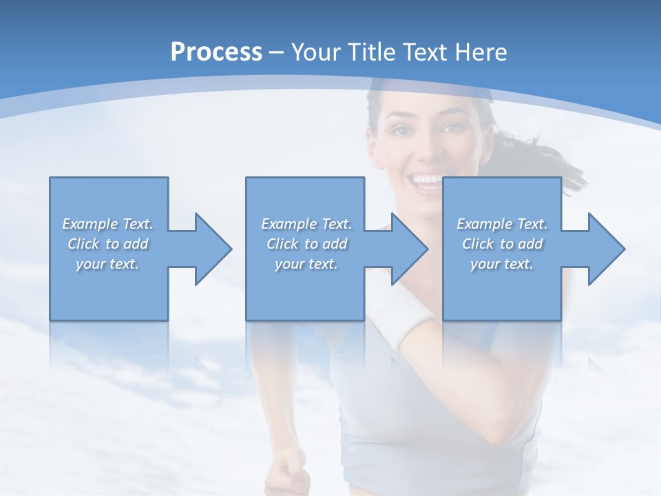 Running Will Fitness PowerPoint Template