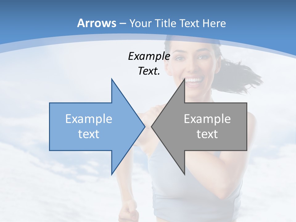 Running Will Fitness PowerPoint Template