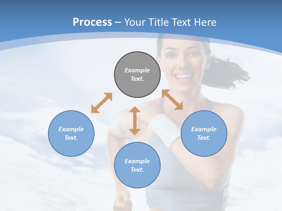 Running Will Fitness PowerPoint Template