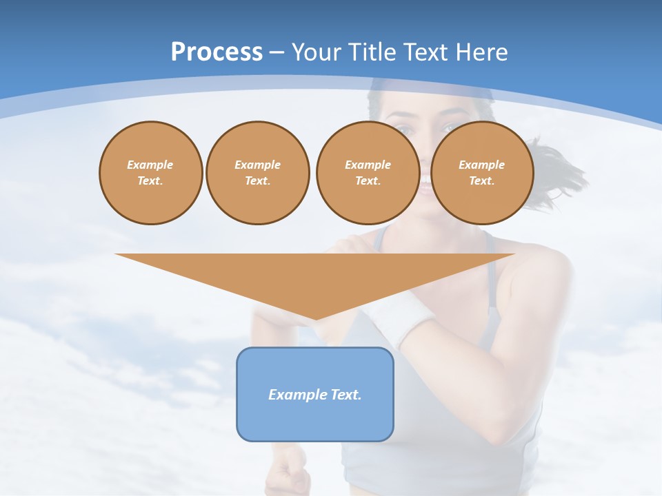 Running Will Fitness PowerPoint Template