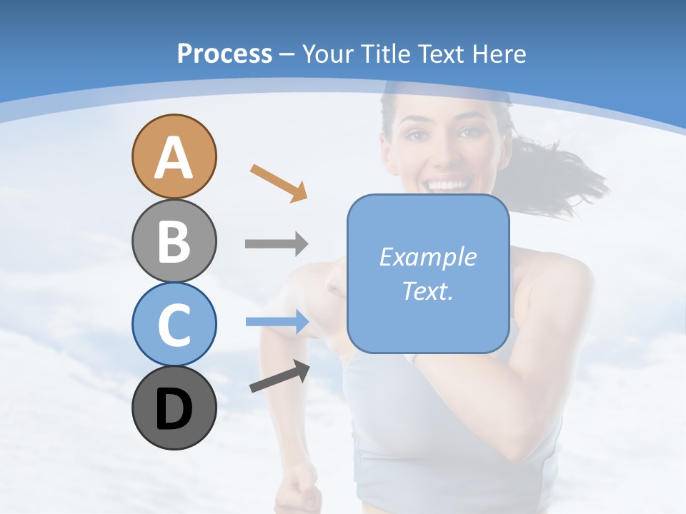 Running Will Fitness PowerPoint Template