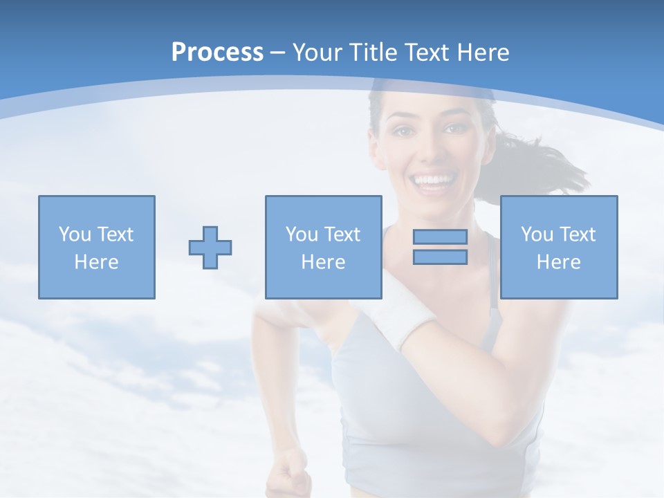 Running Will Fitness PowerPoint Template