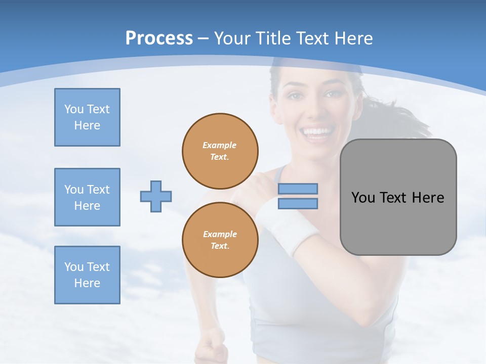 Running Will Fitness PowerPoint Template