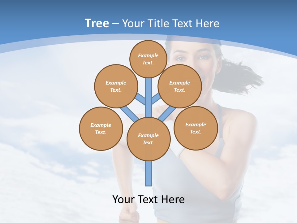 Running Will Fitness PowerPoint Template