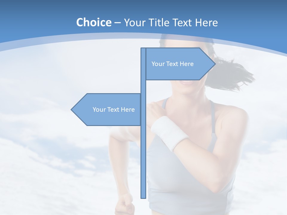 Running Will Fitness PowerPoint Template