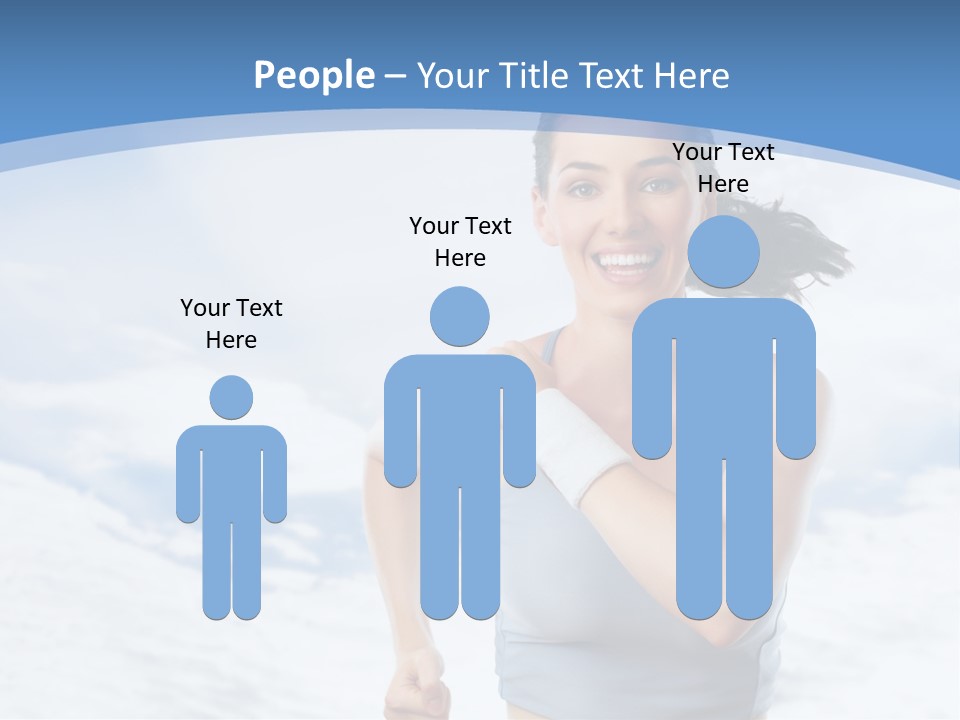 Running Will Fitness PowerPoint Template