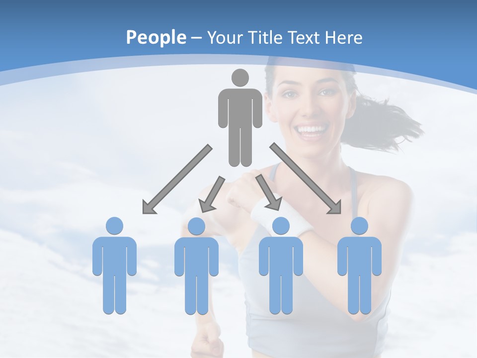 Running Will Fitness PowerPoint Template