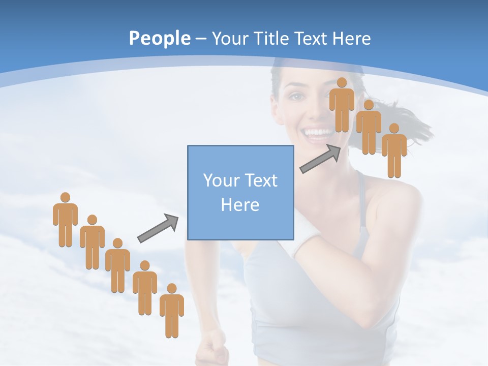 Running Will Fitness PowerPoint Template