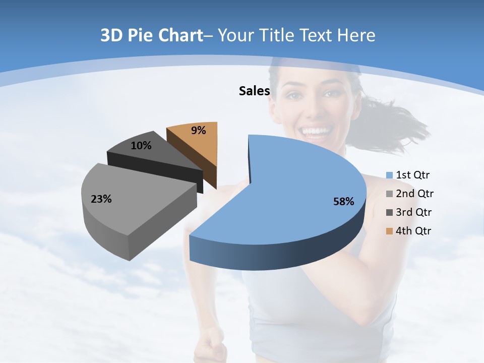 Running Will Fitness PowerPoint Template