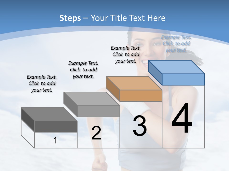 Running Will Fitness PowerPoint Template