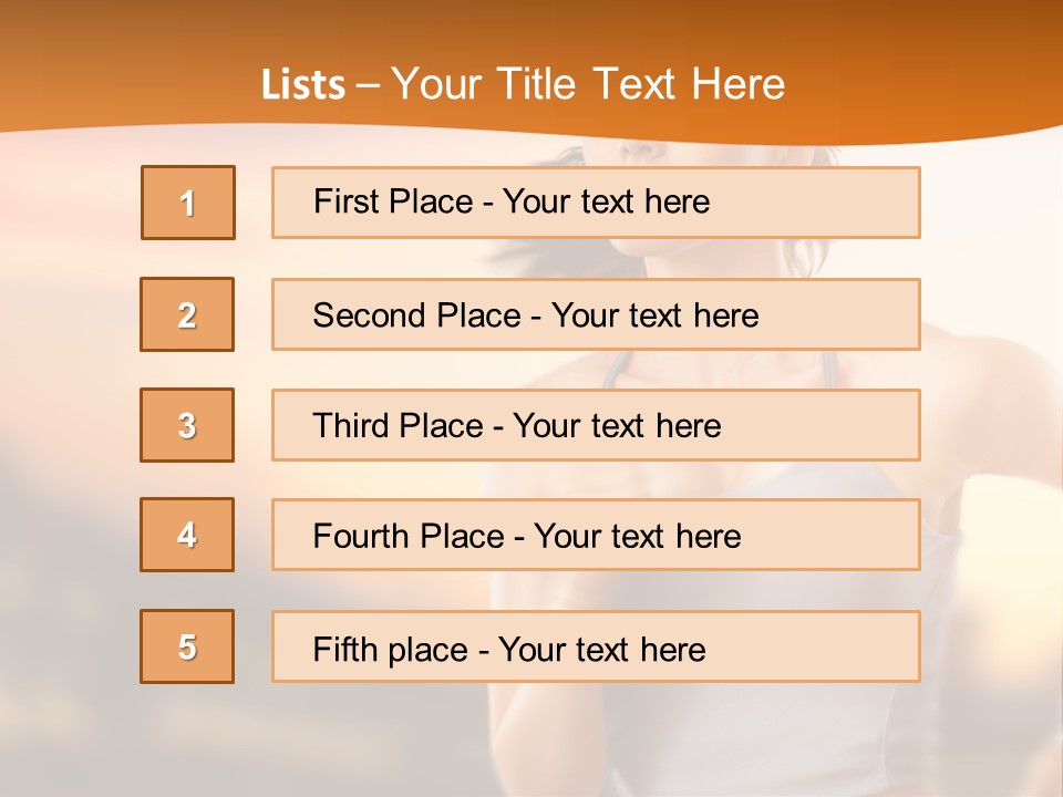 Adult Motion Leisure PowerPoint Template