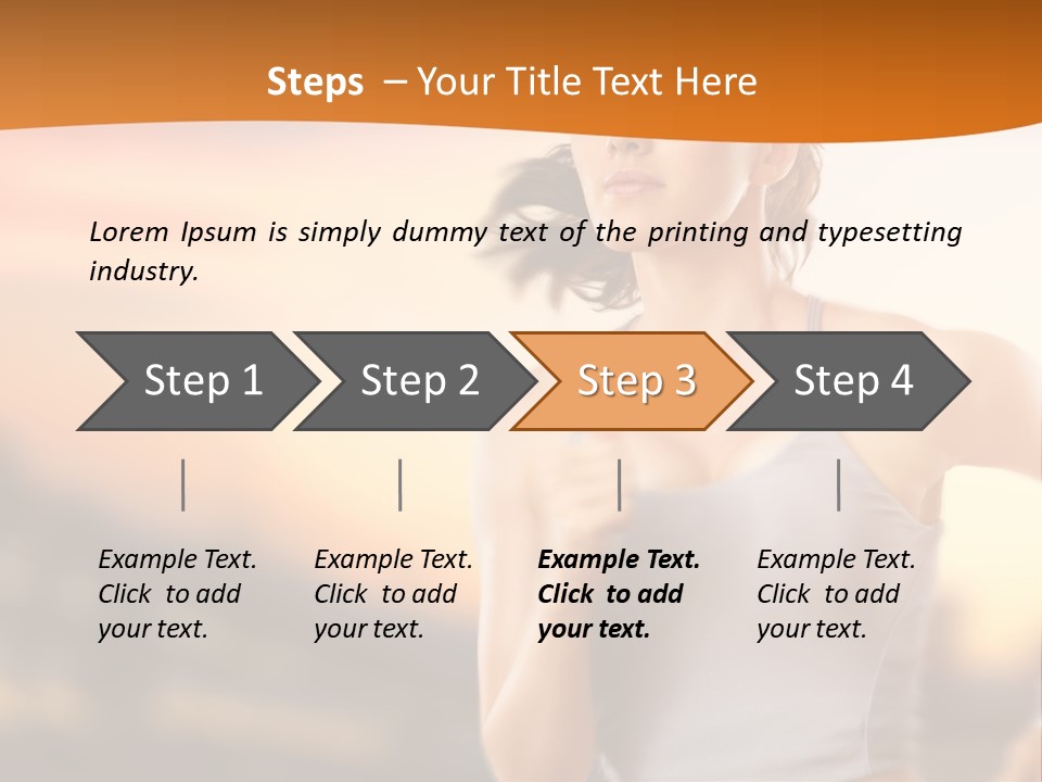 Adult Motion Leisure PowerPoint Template