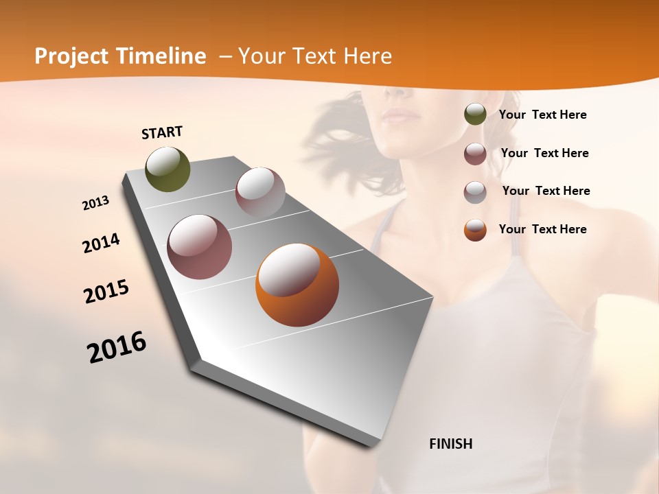 Adult Motion Leisure PowerPoint Template