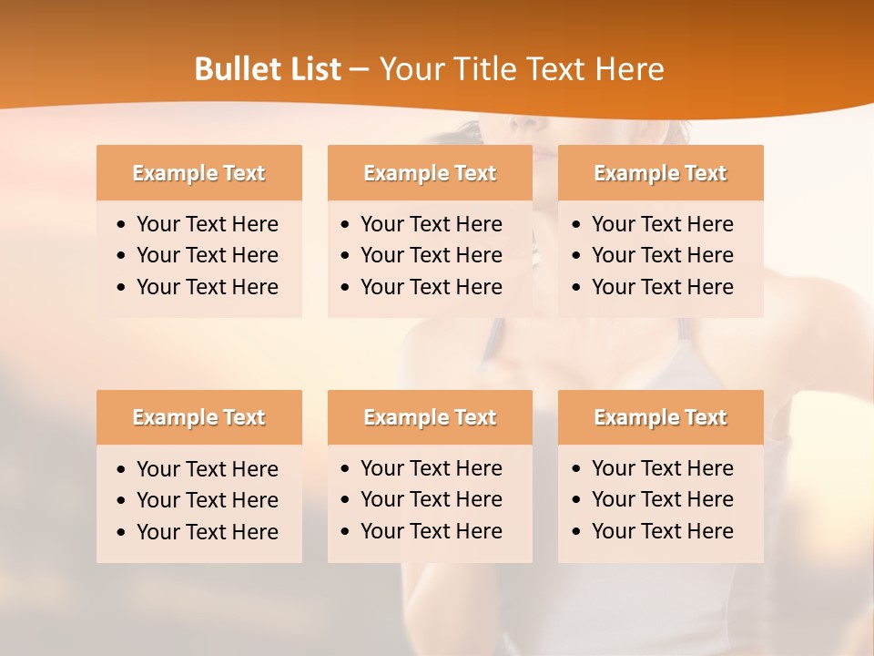 Adult Motion Leisure PowerPoint Template