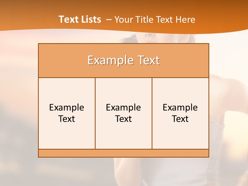 Adult Motion Leisure PowerPoint Template