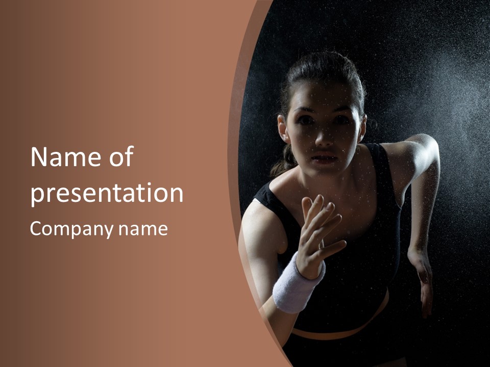 Intensity Serious Twilight PowerPoint Template