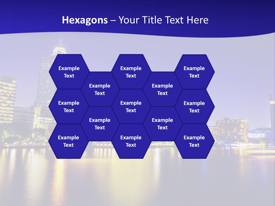 Business Light Reflection PowerPoint Template