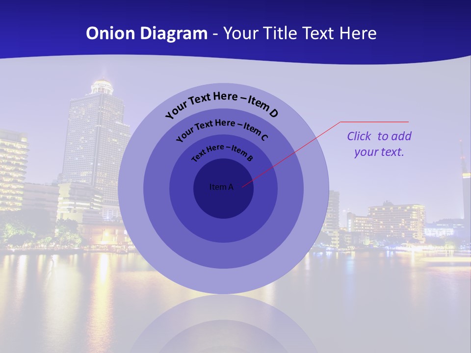 Business Light Reflection PowerPoint Template