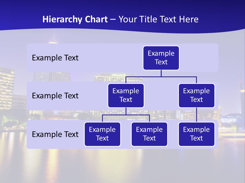 Business Light Reflection PowerPoint Template