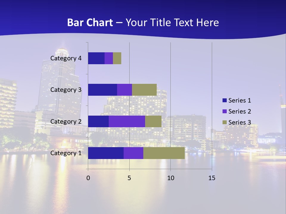 Business Light Reflection PowerPoint Template