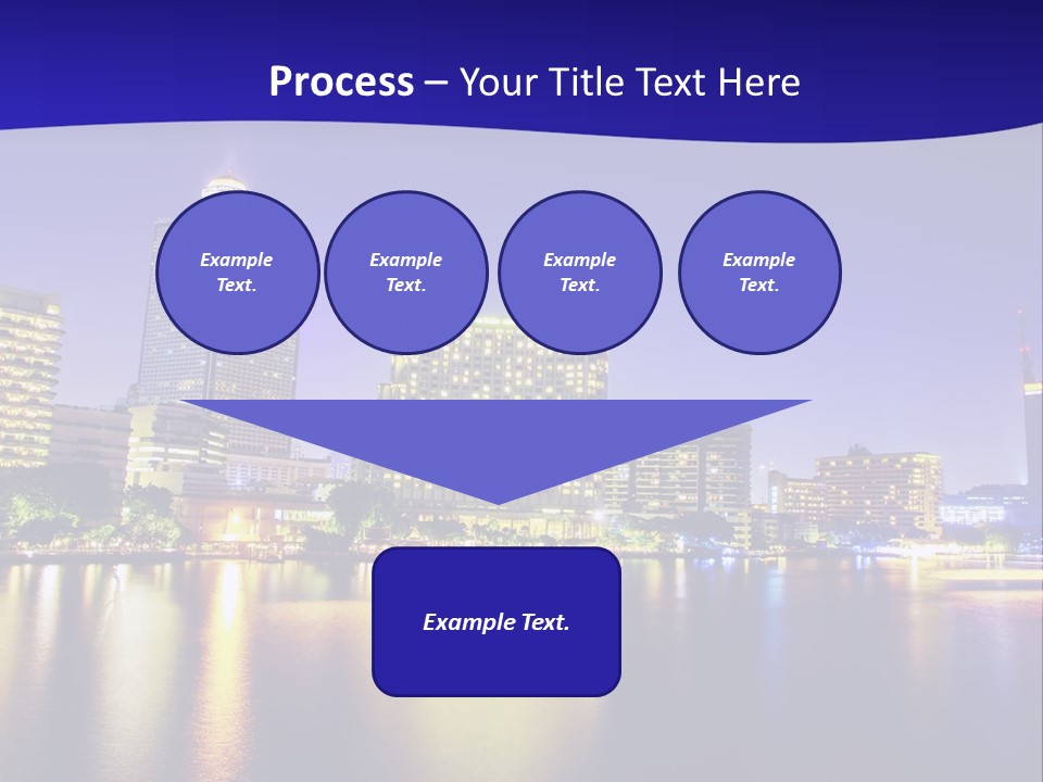 Business Light Reflection PowerPoint Template