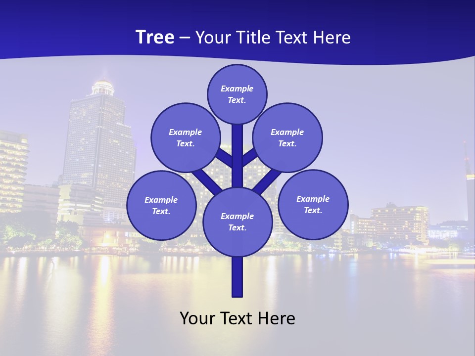 Business Light Reflection PowerPoint Template