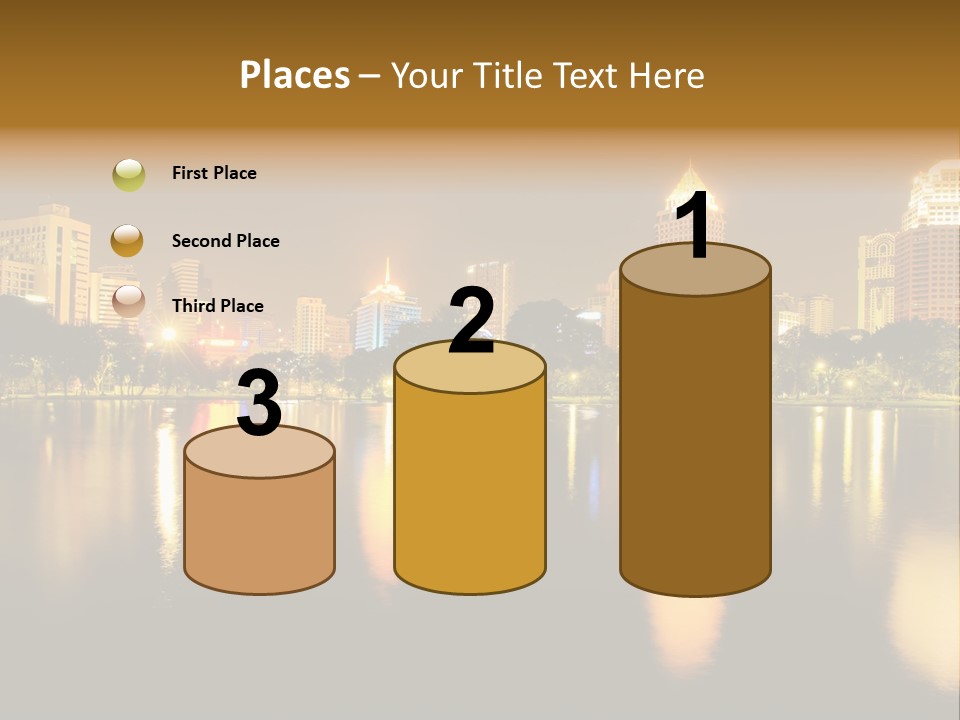 Outdoors Background Modern PowerPoint Template