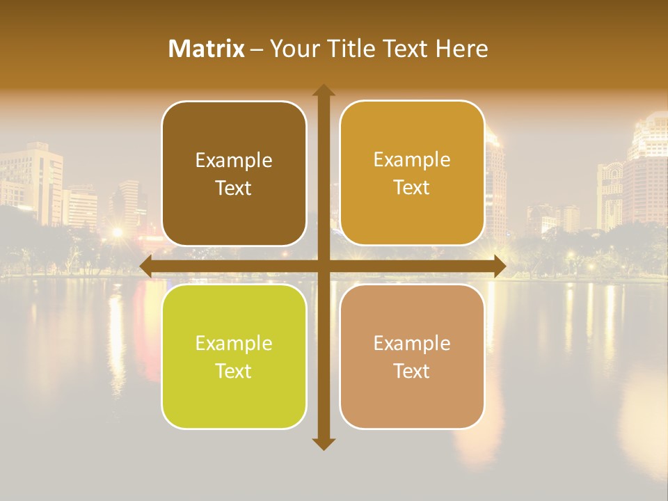 Outdoors Background Modern PowerPoint Template