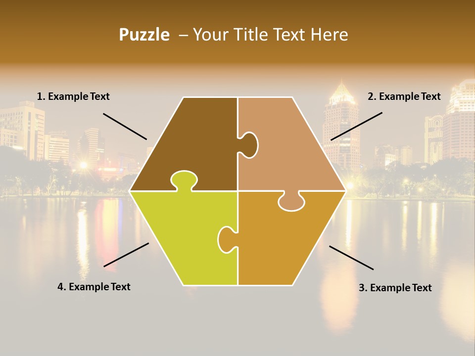 Outdoors Background Modern PowerPoint Template