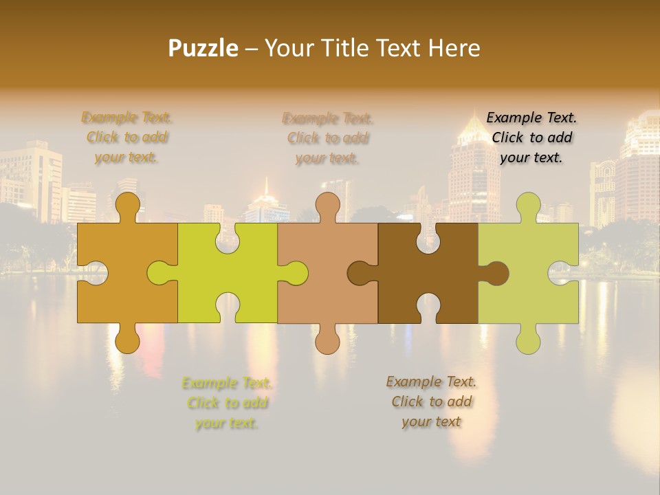 Outdoors Background Modern PowerPoint Template