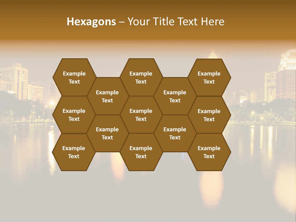 Outdoors Background Modern PowerPoint Template