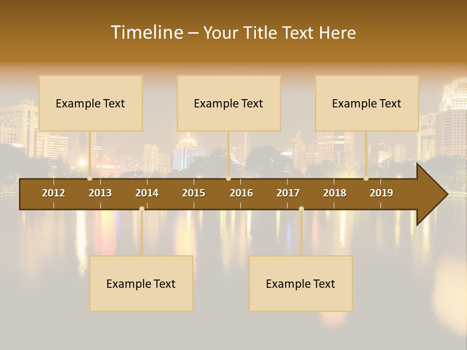 Outdoors Background Modern PowerPoint Template