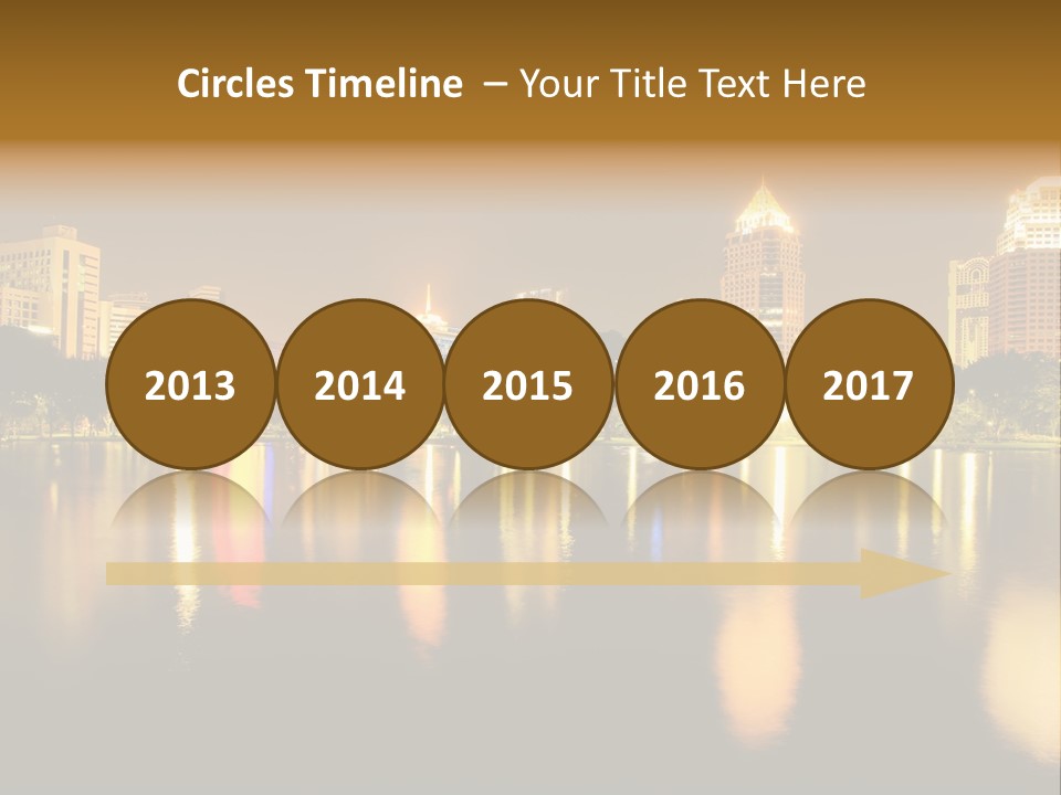 Outdoors Background Modern PowerPoint Template