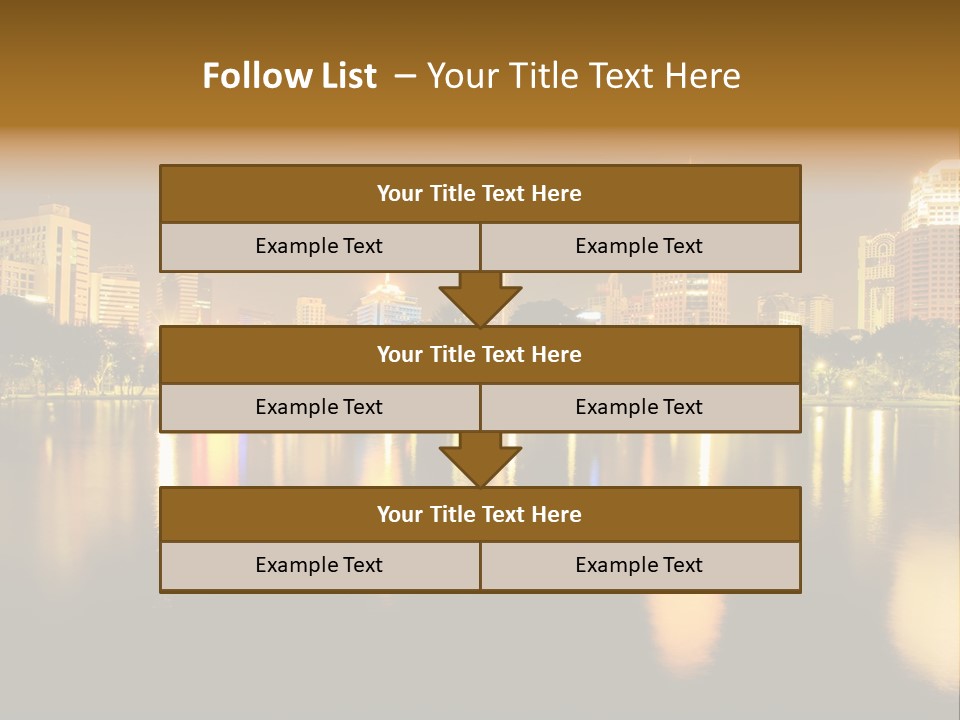 Outdoors Background Modern PowerPoint Template