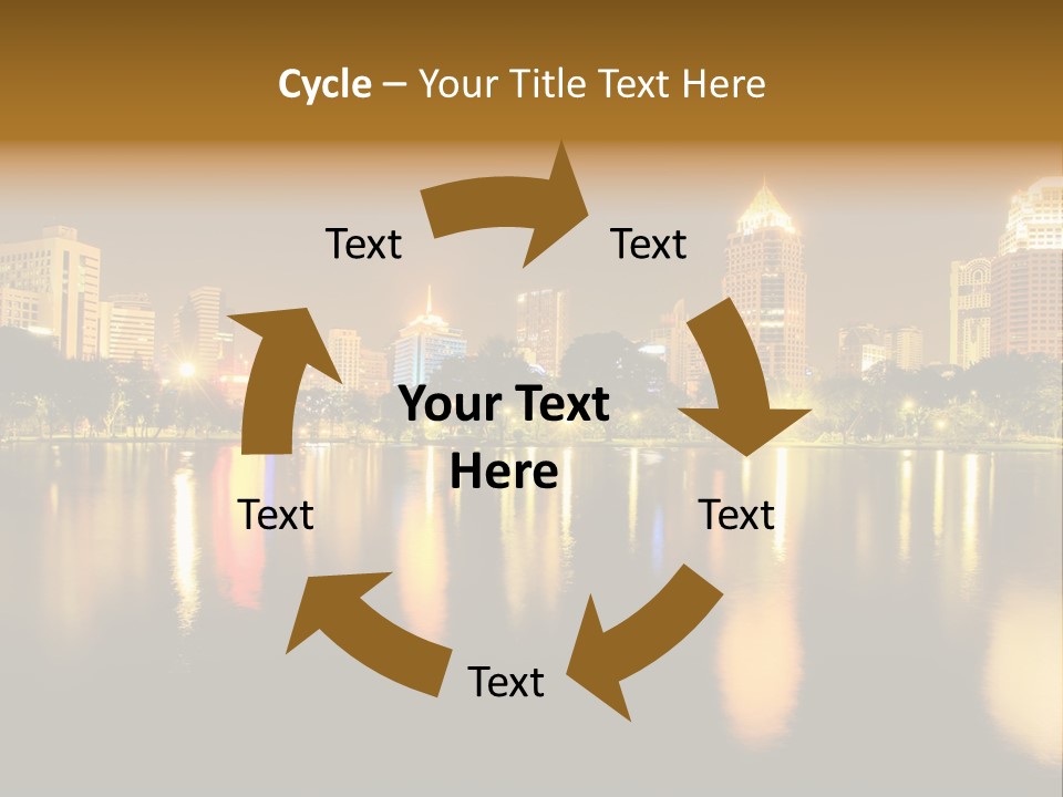 Outdoors Background Modern PowerPoint Template