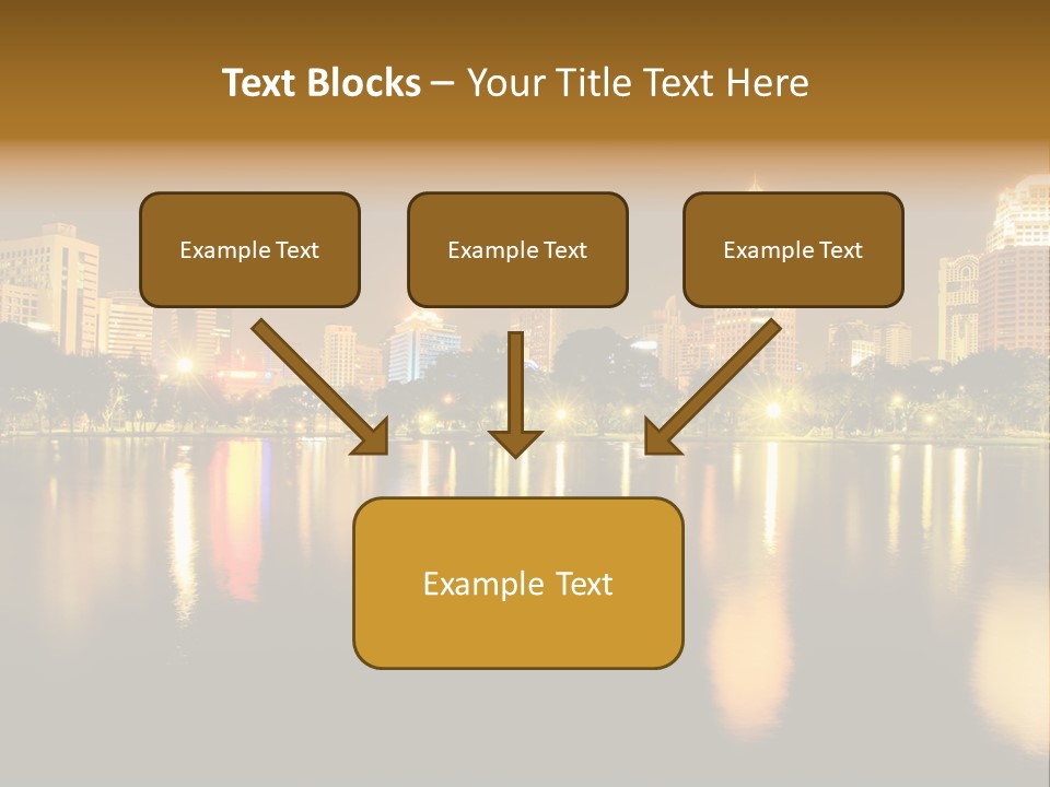 Outdoors Background Modern PowerPoint Template