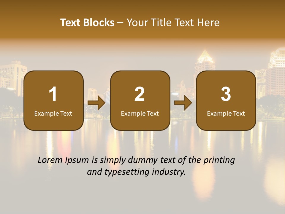 Outdoors Background Modern PowerPoint Template