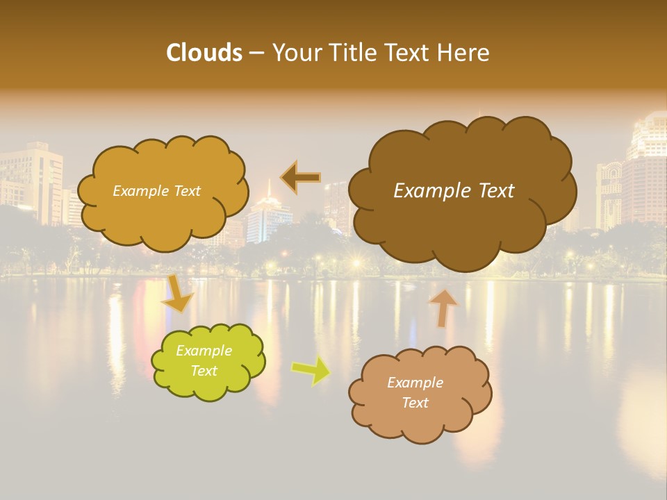 Outdoors Background Modern PowerPoint Template