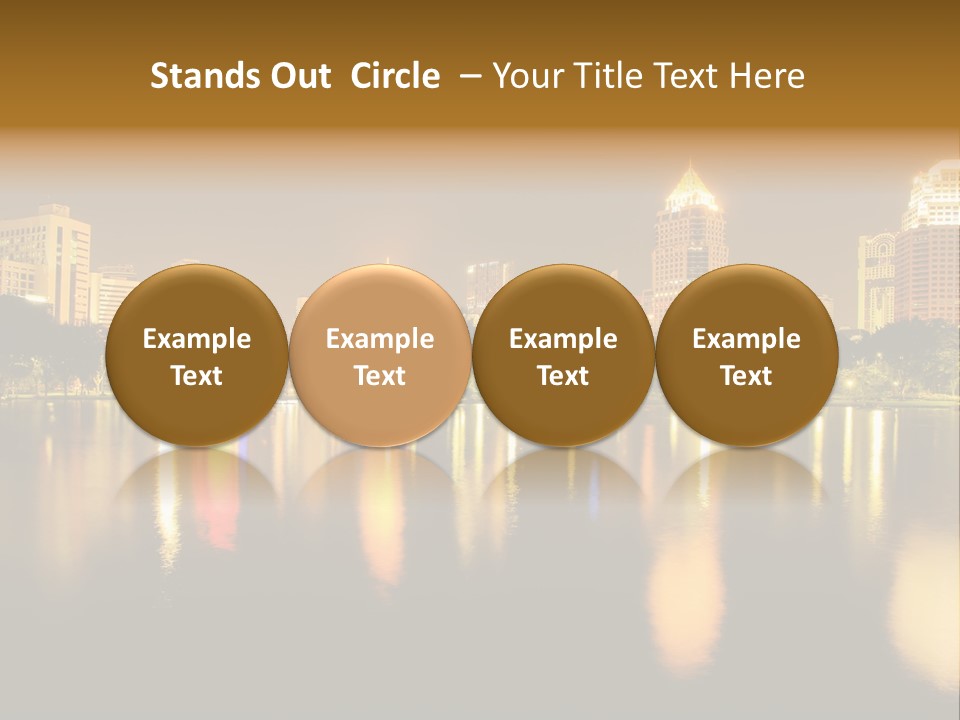 Outdoors Background Modern PowerPoint Template