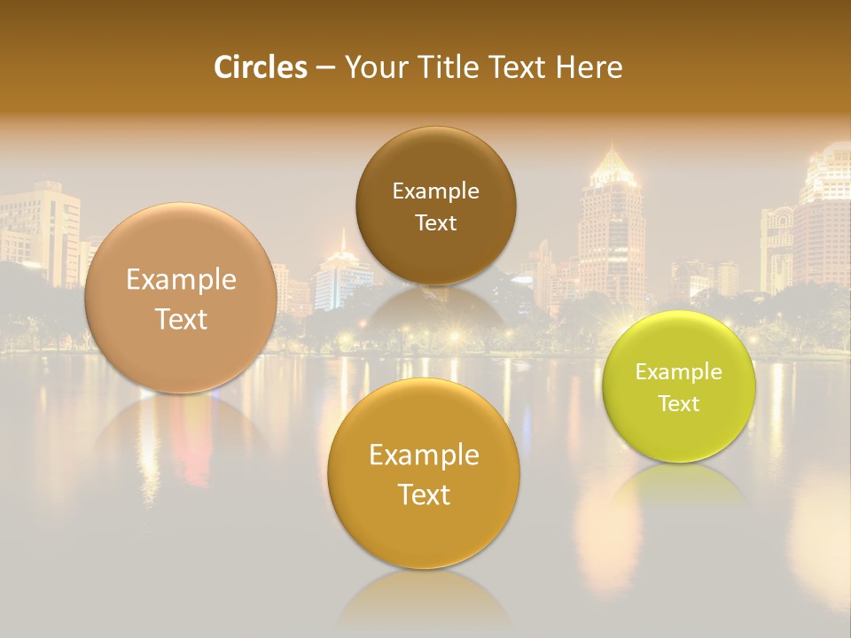 Outdoors Background Modern PowerPoint Template