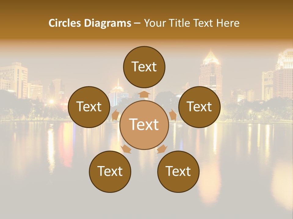 Outdoors Background Modern PowerPoint Template