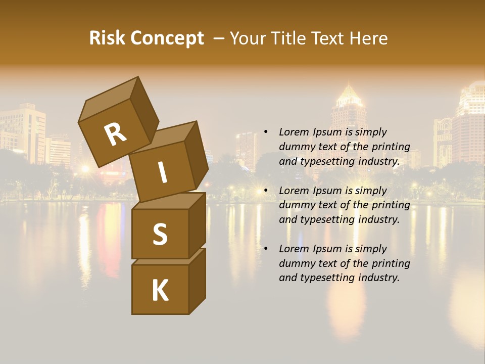 Outdoors Background Modern PowerPoint Template