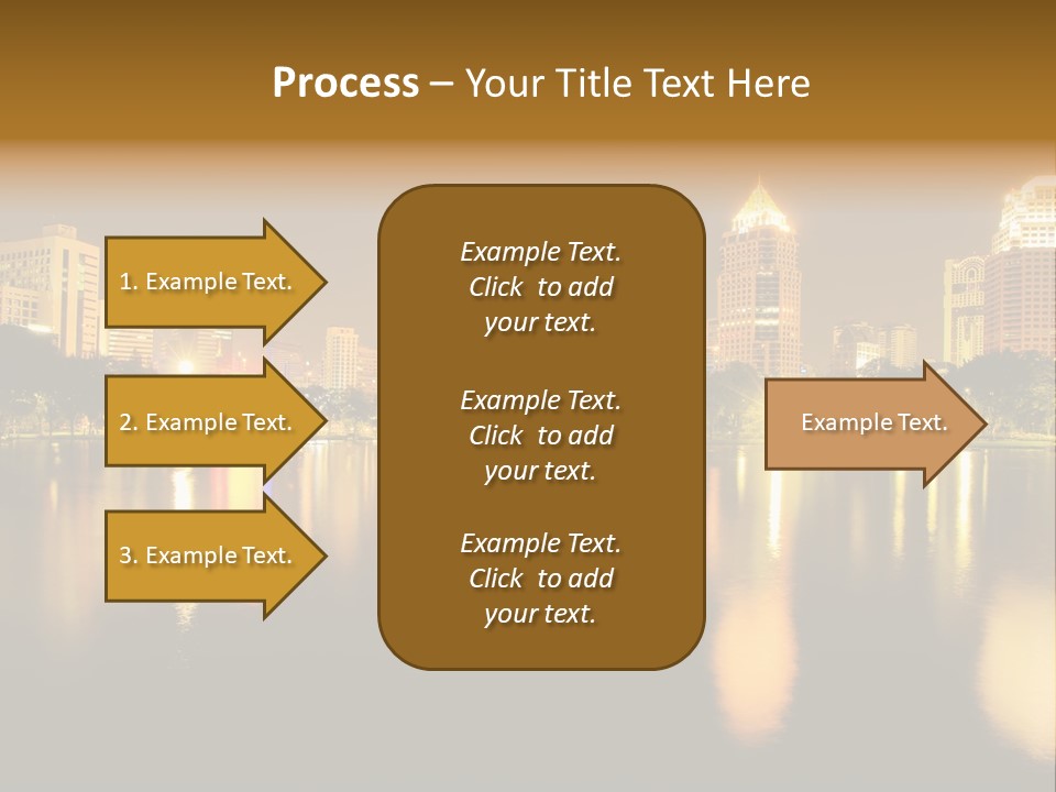 Outdoors Background Modern PowerPoint Template