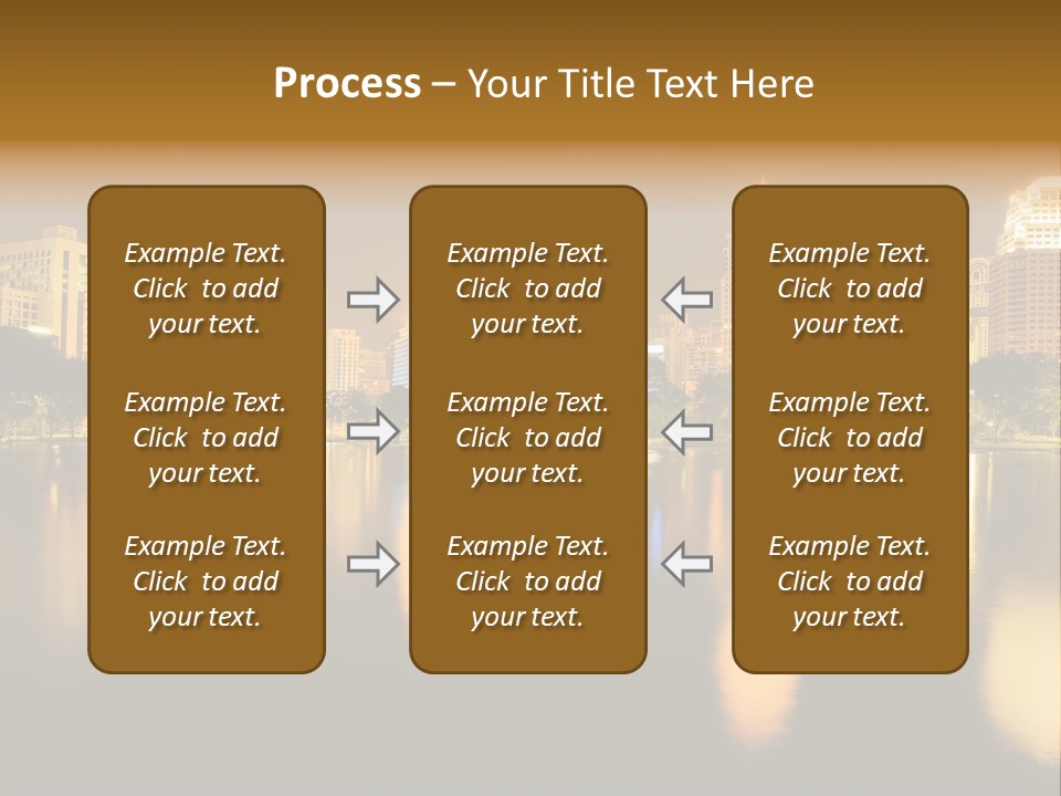 Outdoors Background Modern PowerPoint Template