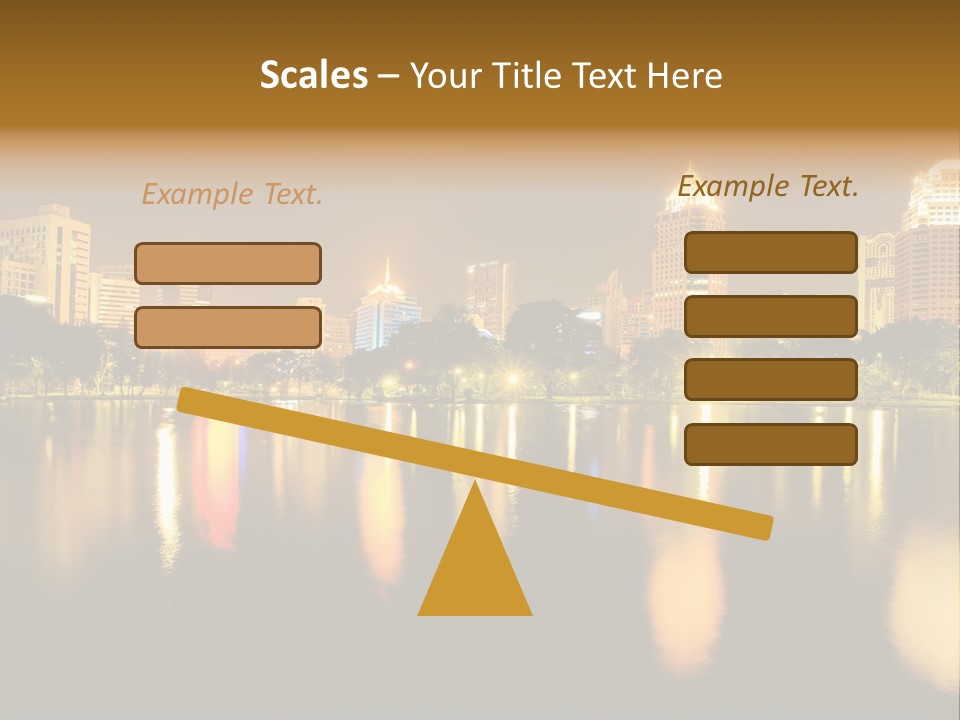Outdoors Background Modern PowerPoint Template