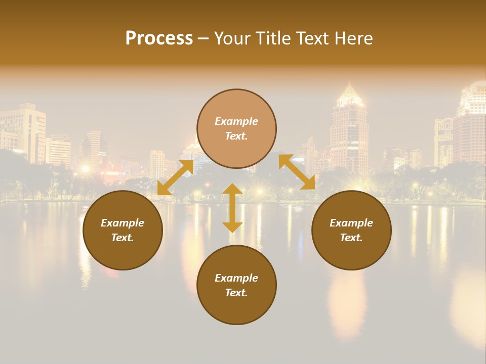 Outdoors Background Modern PowerPoint Template