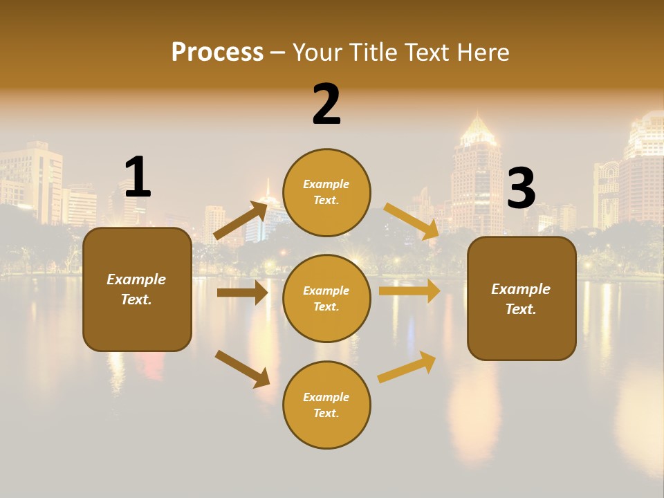 Outdoors Background Modern PowerPoint Template
