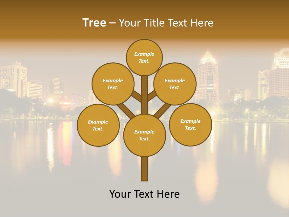 Outdoors Background Modern PowerPoint Template